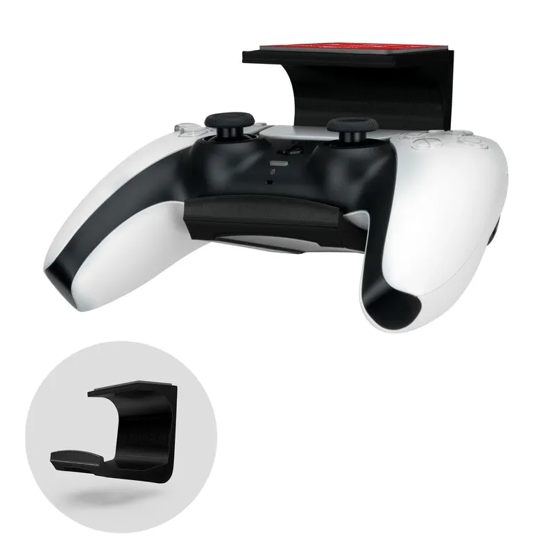 Support de manette de jeu sous le bureau PlayStation PS5 - Facile à installer, sans vis ni désordre