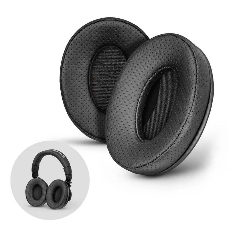 ProStock ATH M50X & M Series Coussinets de rechange - Forme personnalisée avec mousse à mémoire de forme - Perforé