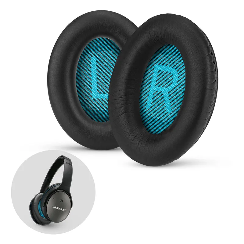 Coussinets de remplacement Premium BOSE QC25 (compatibles également avec AE2, AE2i, AE2w, SoundLink et SoundTrue)