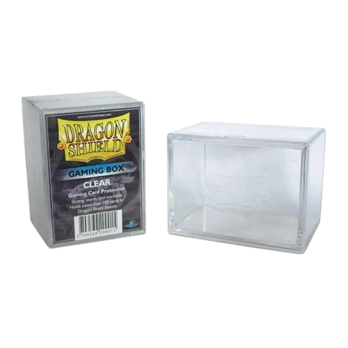 Dragon Shield - Gaming Box - Strongbox - Transparent
