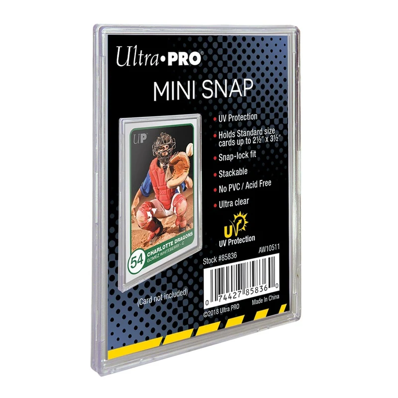 Ultra Pro - Protège Carte Rigide - UV Mini-Snap Card Holder - Top Loader