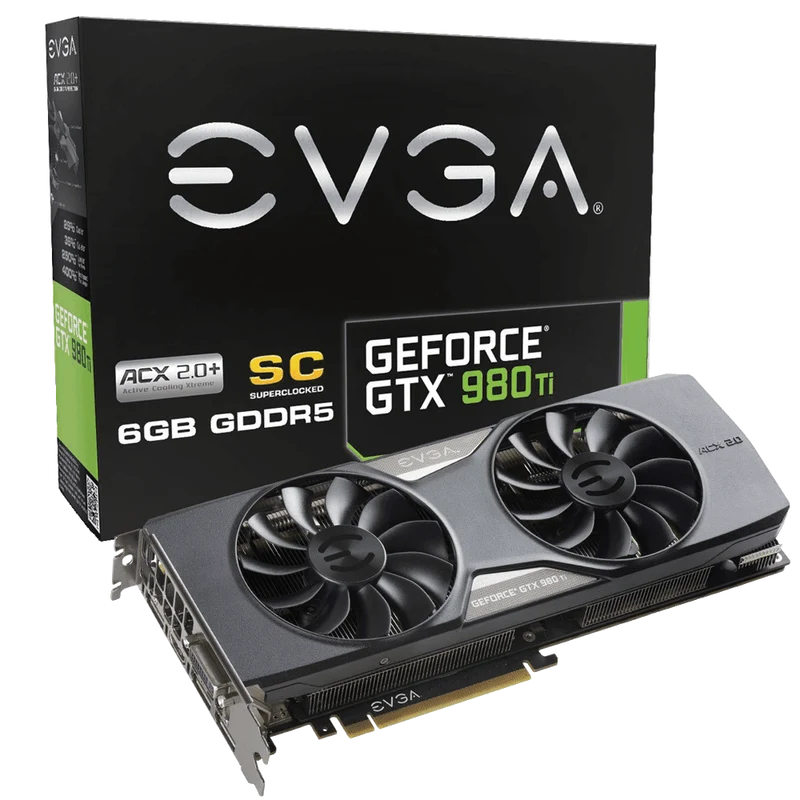 EVGA GeForce GTX 980 Ti SC ACX 2.0+ Graphics Card 06G P4 4993 KR