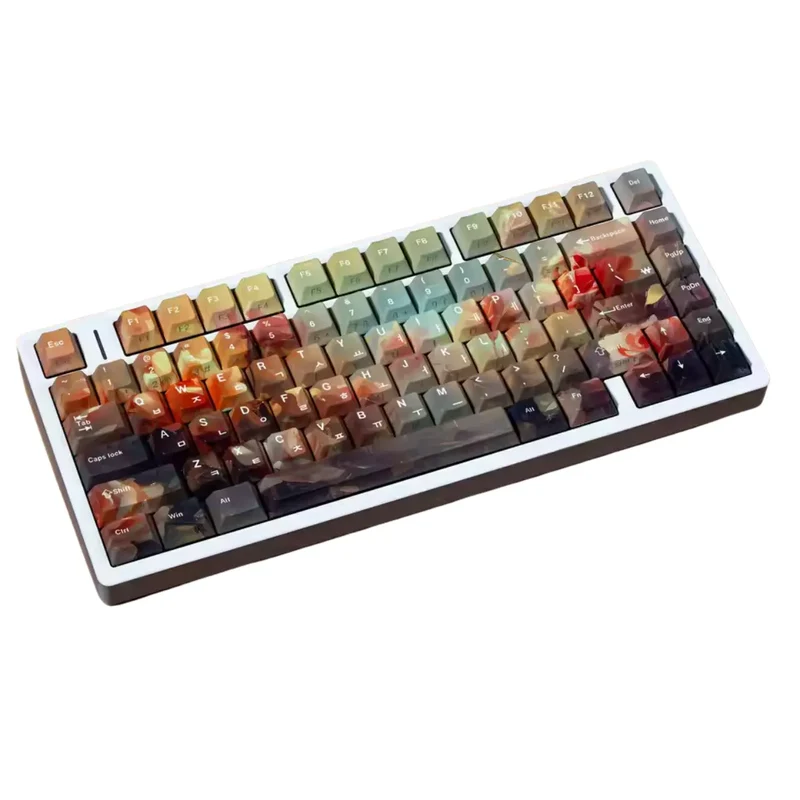 Keycaps AZERTY Monnai rose