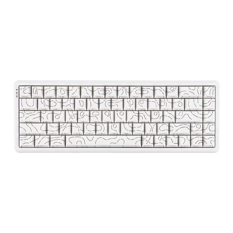 AJAZZ AK680 MAX Blanc ANSI Side-Printed