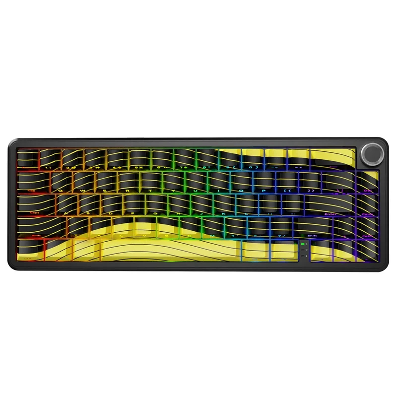 Attack Shark X65 PRO HE Tri-mode Noir/Jaune