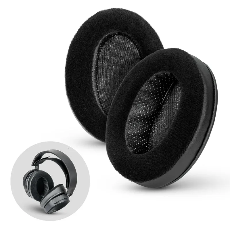 Coussinets d'oreille en mousse à mémoire de forme pour casque ovale à angle hybride