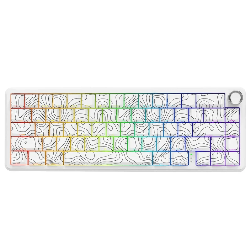 Attack Shark X65 PRO HE Tri-mode Blanc