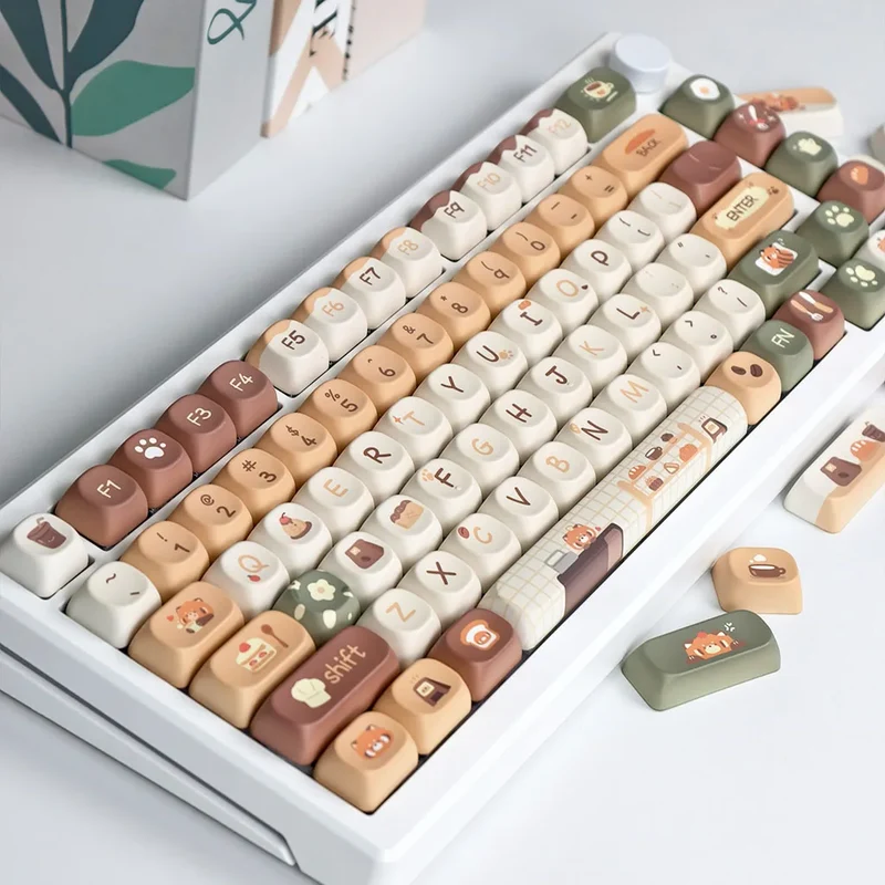 Keycaps AZERTY/QWERTY Rouge