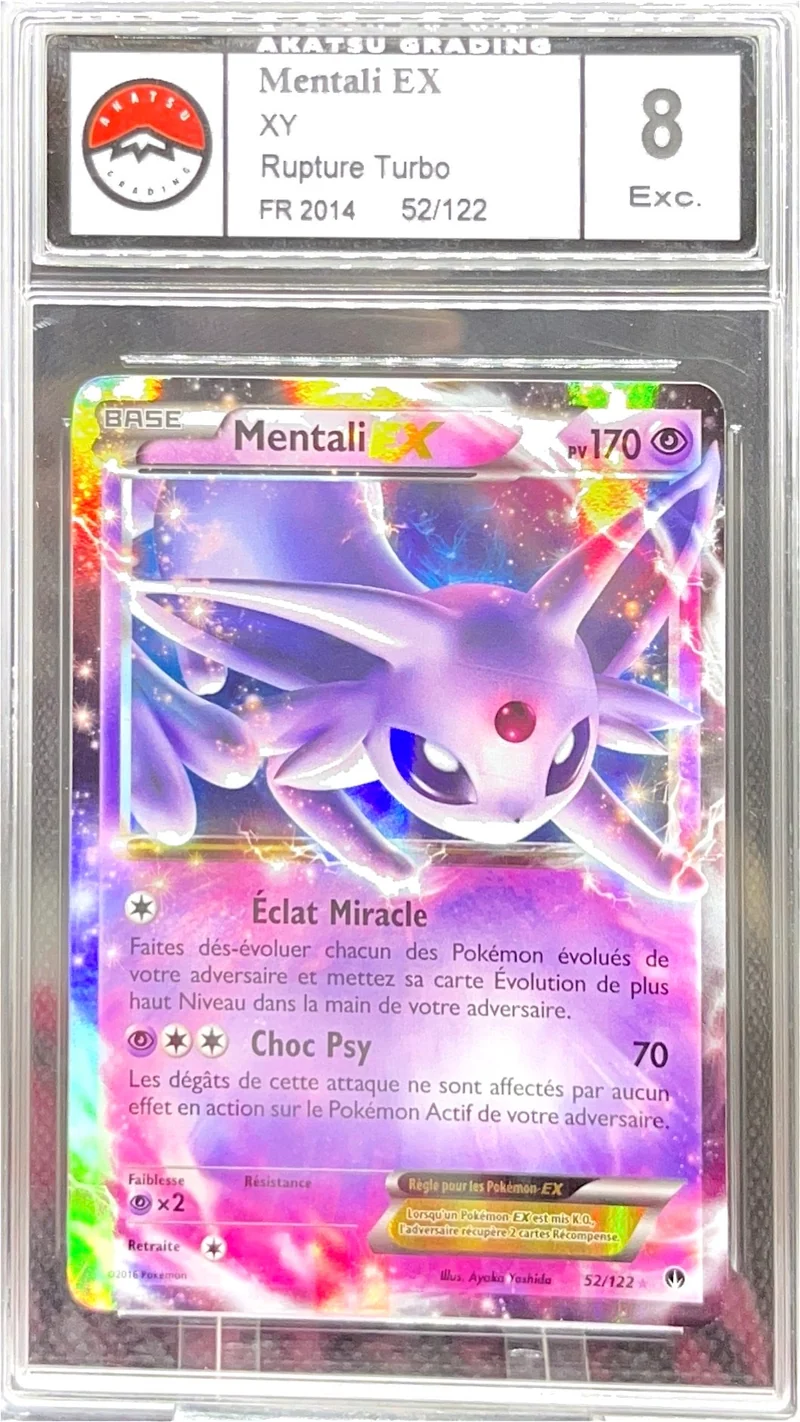 Mentali EX 52/122 - XY Rupture Turbo - Akatsu Grading 8 - FR