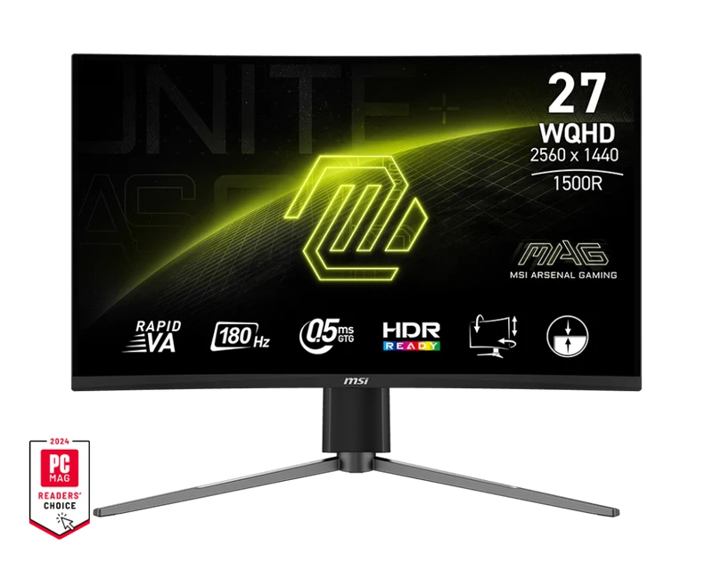 MSI MAG 27CQ6PF - QHD - 180Hz