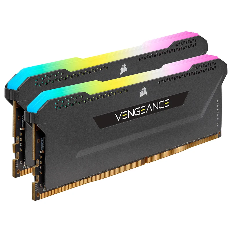 Corsair Vengeance RGB PRO SL 2X16Go DDR4 3600C18 Noir