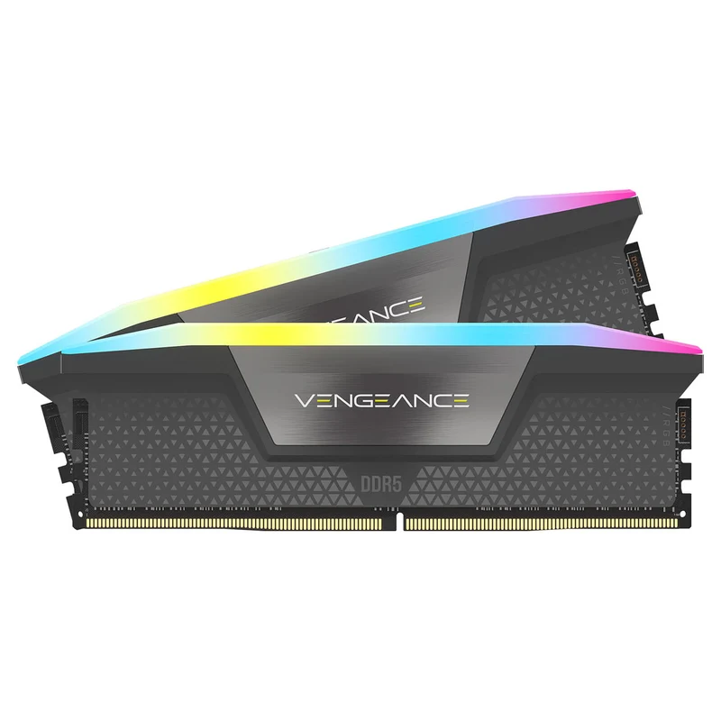 Corsair Vengeance RGB DDR5 2x16GB 6000C36 XMP & Expo - Gris