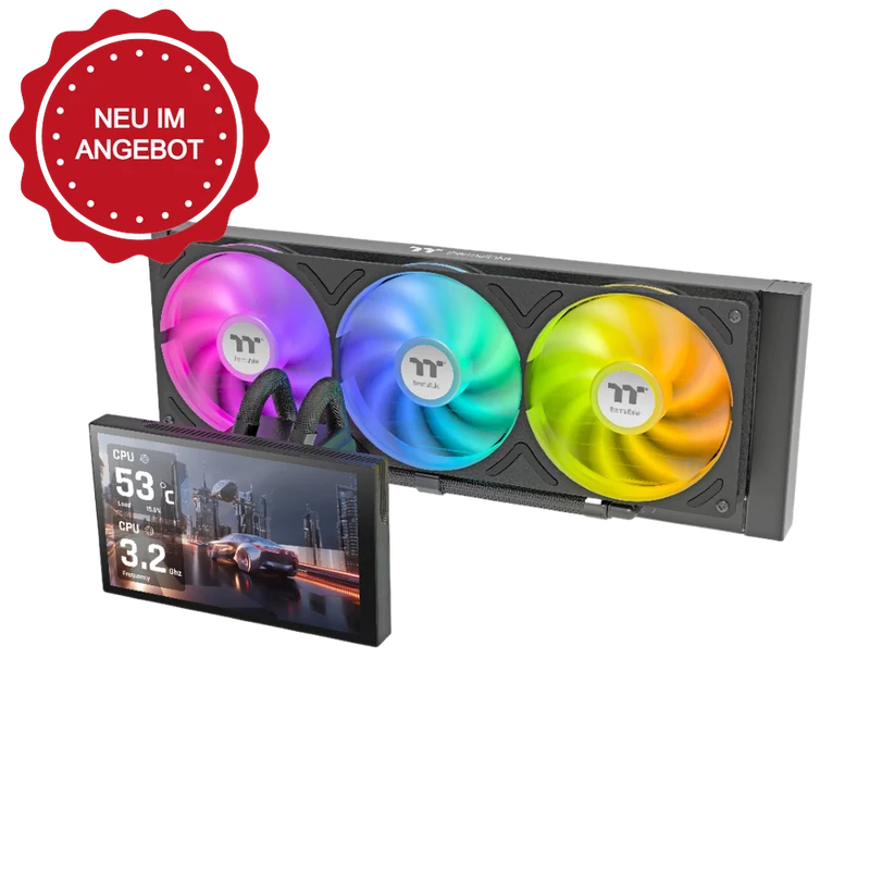 ST360 Ultra ARGB AIO Wasserkühlung - 7"LCD-Display