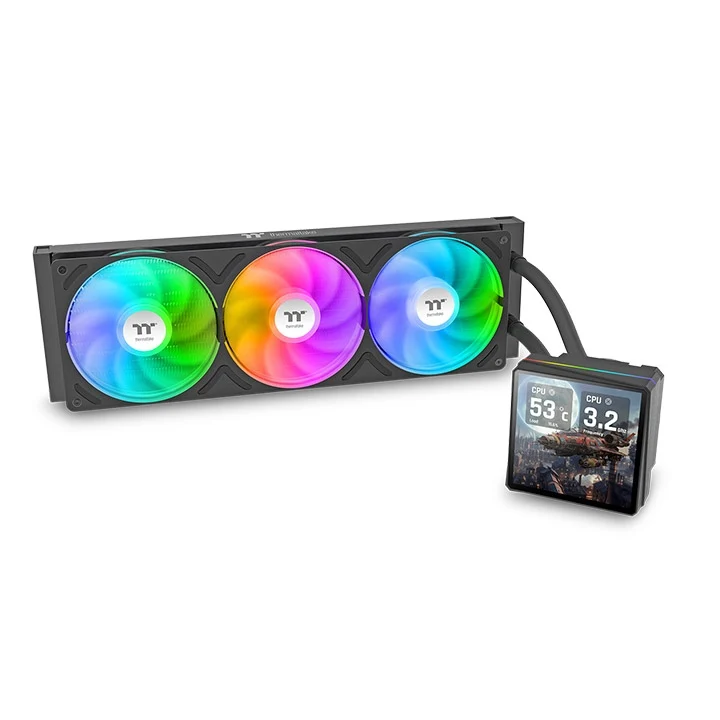 TH360 V3 Ultra ARGB AIO Wasserkühlung - LCD-Display