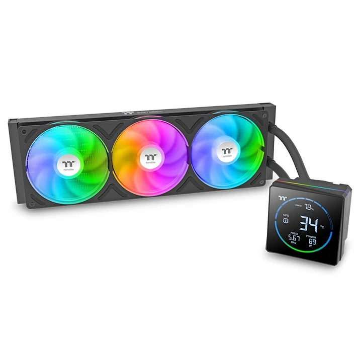 TH360-S V3 ARGB AIO Wasserkühlung - Segment-LCD-Display