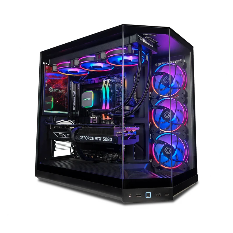 XOTIC PC Cyberpunk 2077 High FPS 1440P Gaming PC, NVIDIA GeForce RTX 5080, Core Ultra 7 270K Plus, 32GB DDR5, 2TB SSD