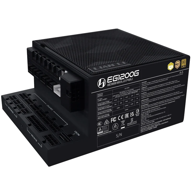 Lian Li EDGE EG1200 80Plus Gold - Noir