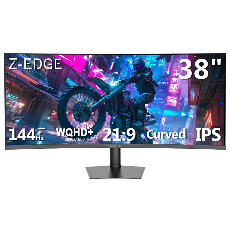Z-EDGE UG38P 38" 144Hz WQHD+ IPS Curved Gaming Monitor