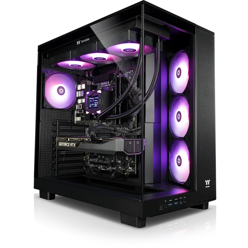 Purple Pixie King 5070TI Black LCGS Gaming PC