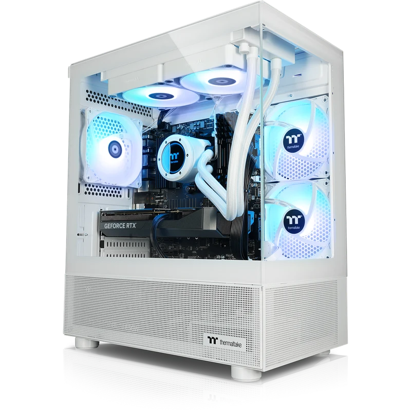 Cyan Skirja 5060Ti Snow White LCGS Gaming PC