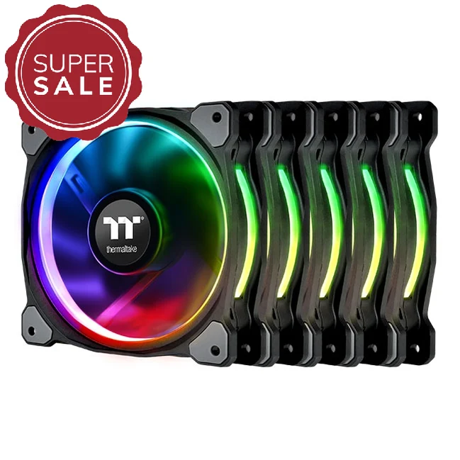 Riing Plus 14 RGB Gehäuselüfter (5-Fan Pack)
