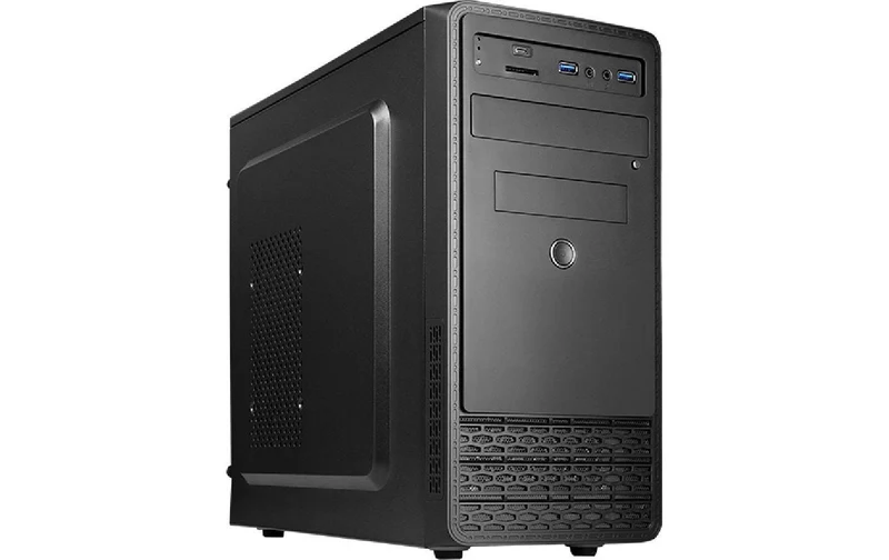 Chieftec Midi Tower UB-03B-350GPB, black