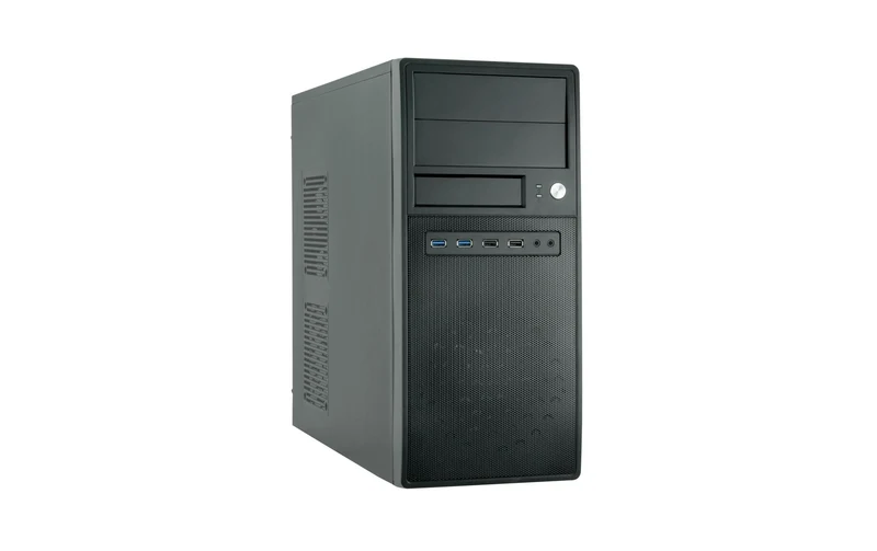 Chieftec Midi Tower Gehäuse CG-04B-OP black