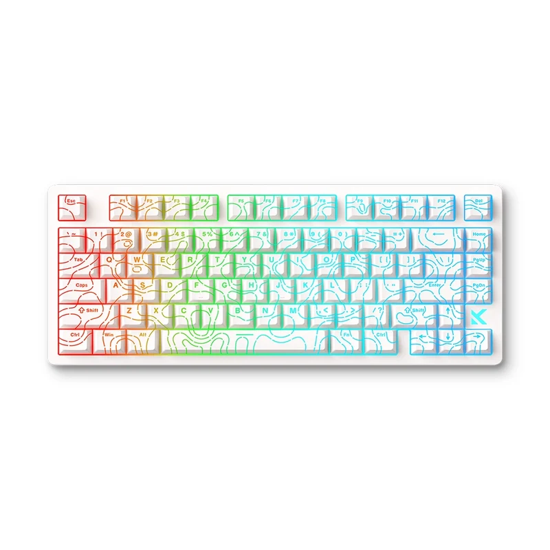 MCHOSE Jet 75 Magnetic ANSI US Topographic White