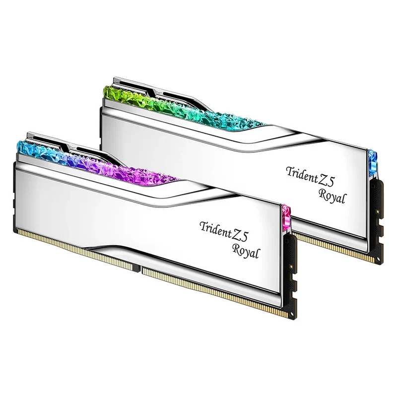 G.Skill Trident Z5 Royal RGB DDR5 2x32Go 6400C32 - Silver