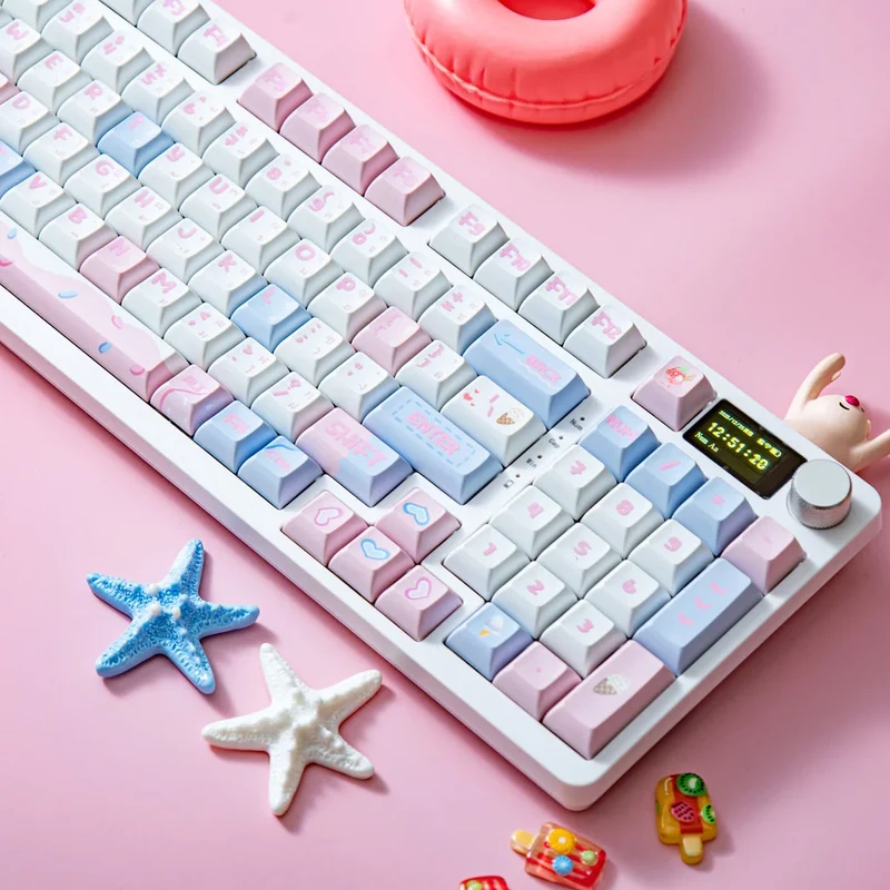 Keycaps AZERTY Crème
