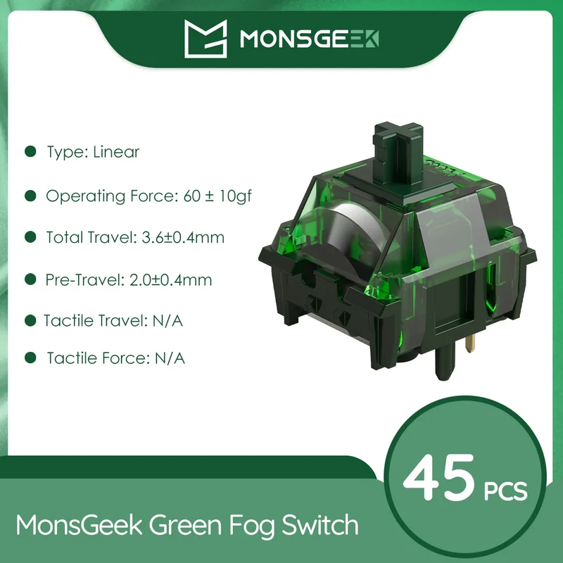 Switch Monsgeek Green Fog