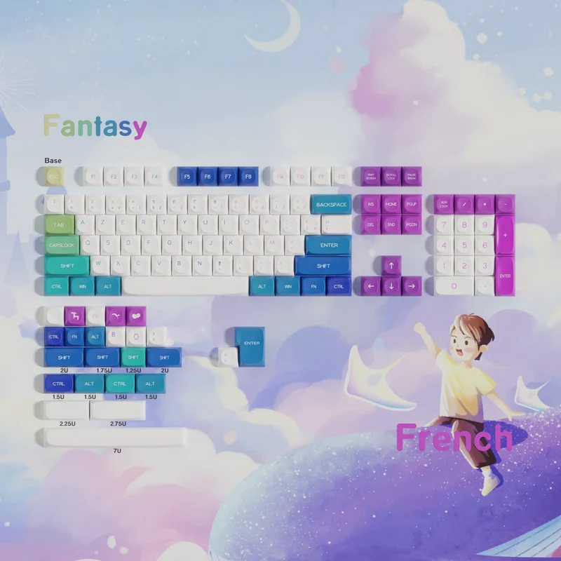 Keycaps AZERTY MOA