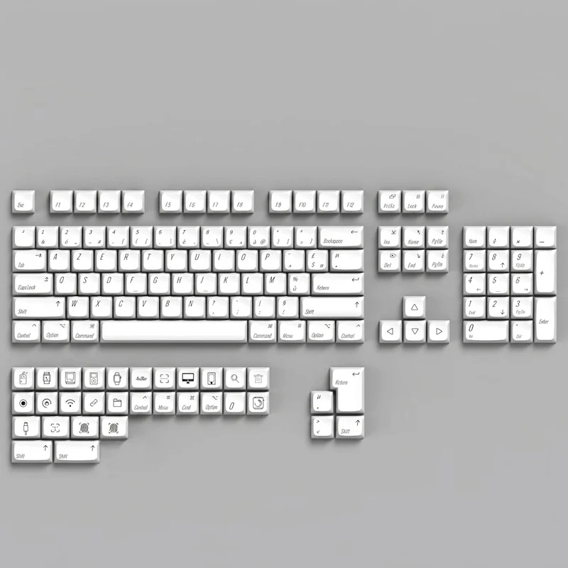 Keycaps AZERTY Minimalisme XDA
