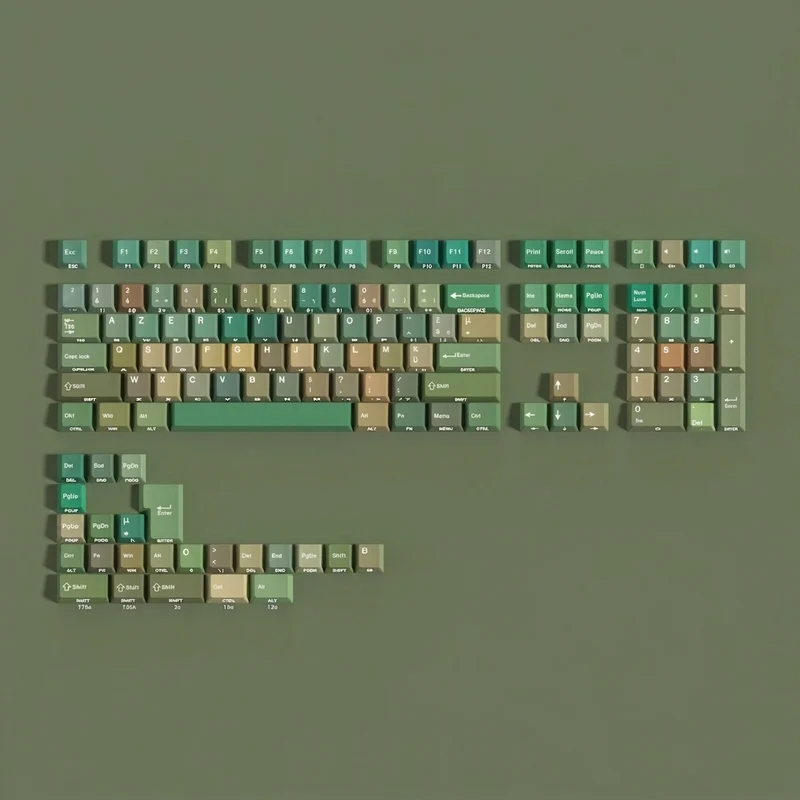 Keycaps AZERTY Cherry Forest