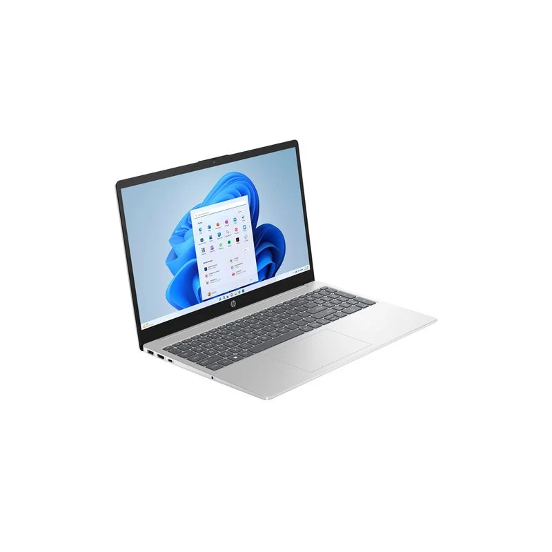 HP 15-fc0155nf AMD Ryzen® 5 7520U Ordinateur portable 39,6 cm (15.6") Full HD 8 Go LPDDR5-SDRAM 512 Go SSD Wi-Fi 6 (802.11ax) Windows 11 Home Argent
