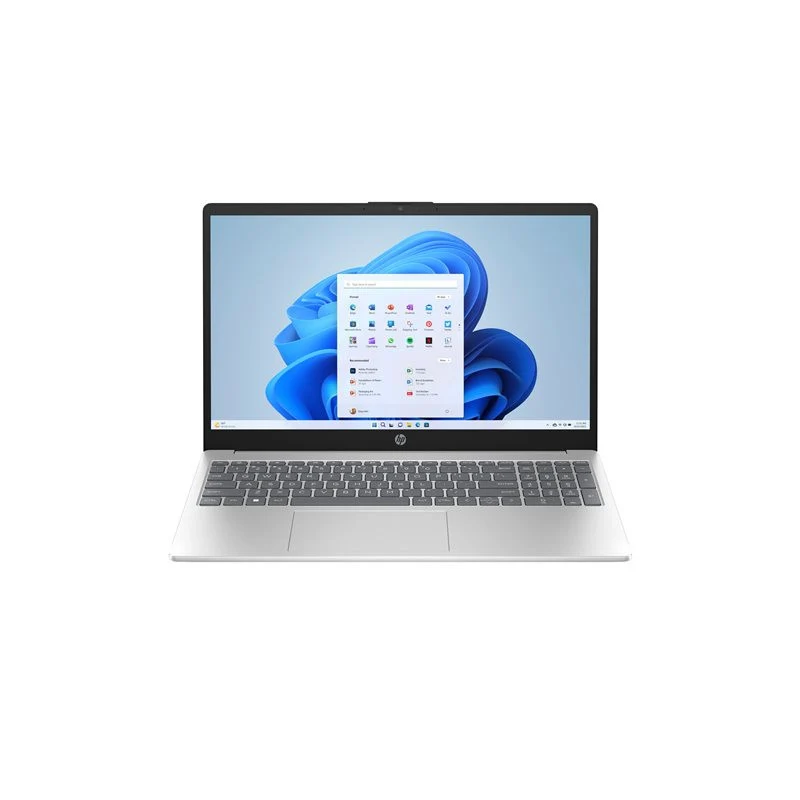 HP 15-fd0010nf Intel Core 5 120U Ordinateur portable 39,6 cm (15.6") Full HD 16 Go DDR5-SDRAM 512 Go SSD Wi-Fi 6 (802.11ax) Windows 11 Home Argent