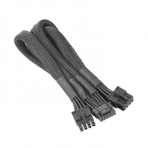 Sleeved PCIe Gen 5 Splitter Cables