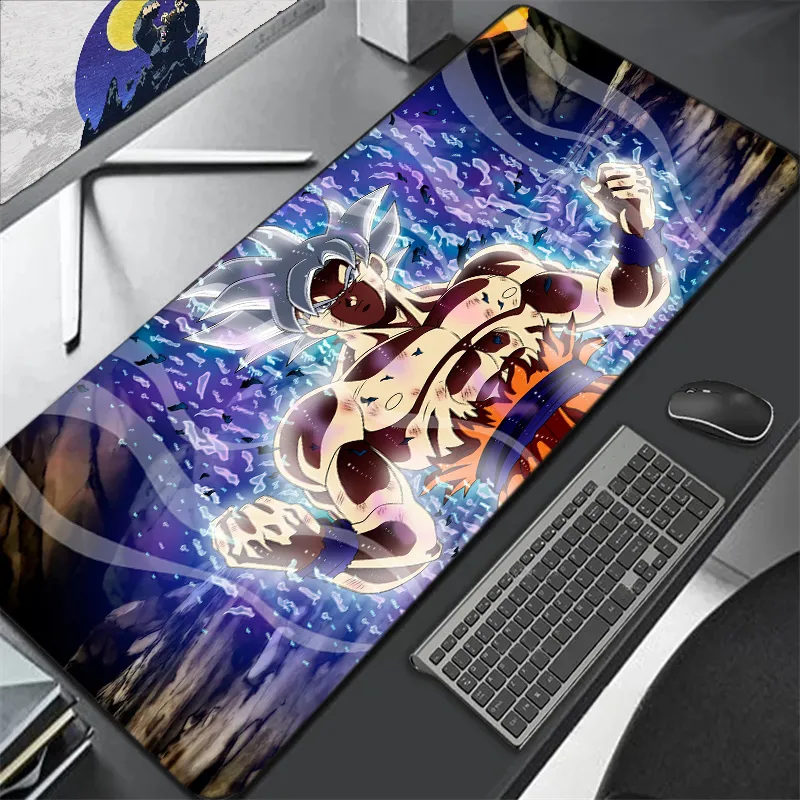 Tapis de souris Goku en Ultra instinct