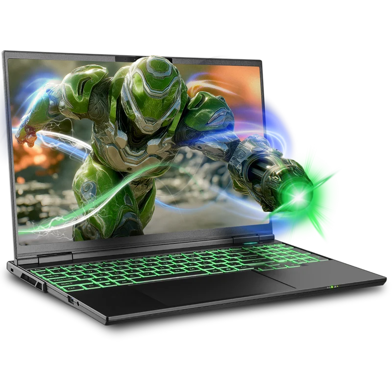 NP6750N (Clevo L550JNN) Gaming Laptop, 15.3” OLED QHD+ 165Hz Display, Intel Core Ultra 7 356H, NVIDIA GeForce RTX 5060, 16GB RAM, 1TB SSD