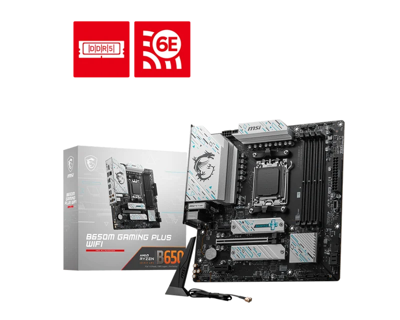 MSI B650M Gaming Plus WiFi Carte Mère Pour Gaming et Performance