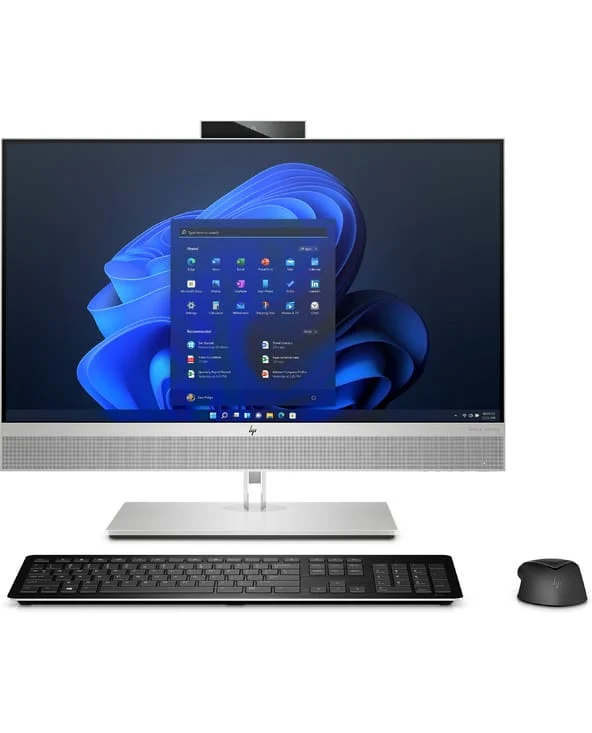 HP EliteOne 800 G6 i5-10500 16 Go RAM 256 SSD 24 pouces FHD Clavier + souris sans fil Logitech