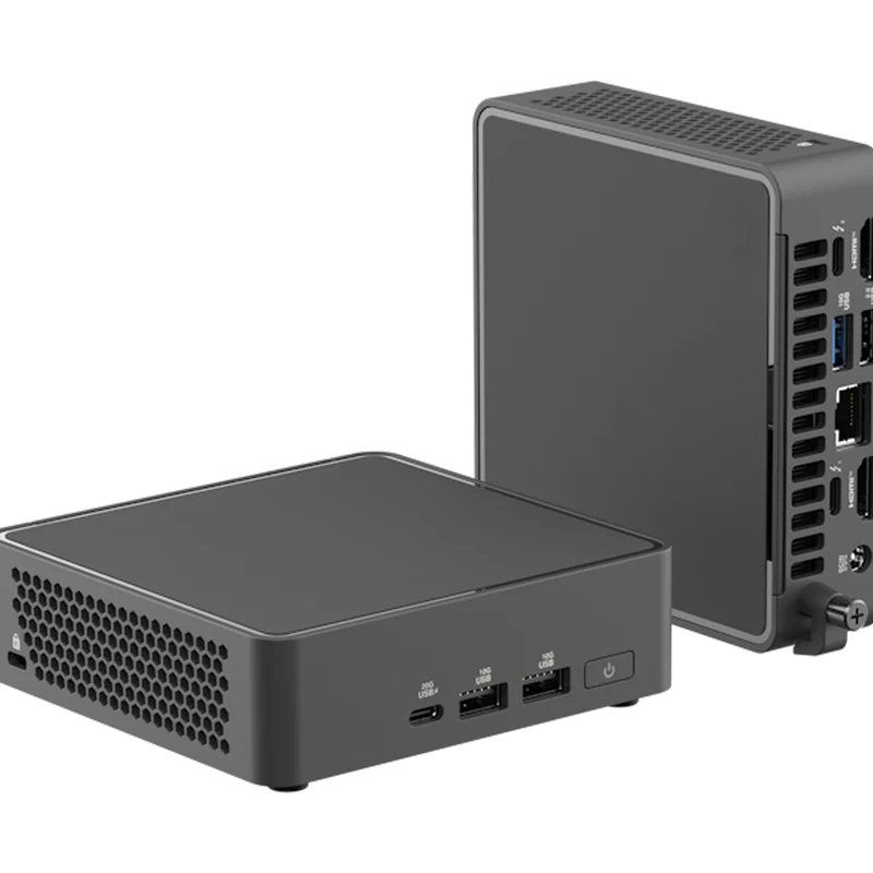 XOTIC PC GS65 Mini PC, Intel Arc Graphics, Intel Core Ultra 7 255H, 16GB DDR5, 500GB SSD