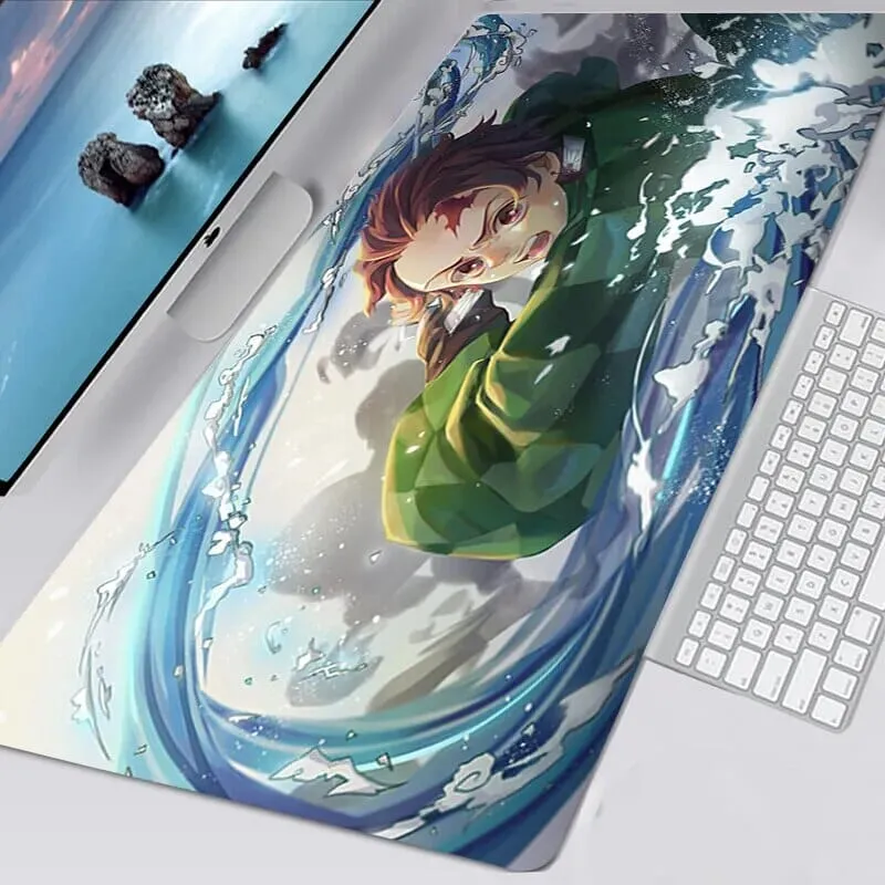 Tapis de souris Demon Slayer Tanjiro" souffle de l'eau"