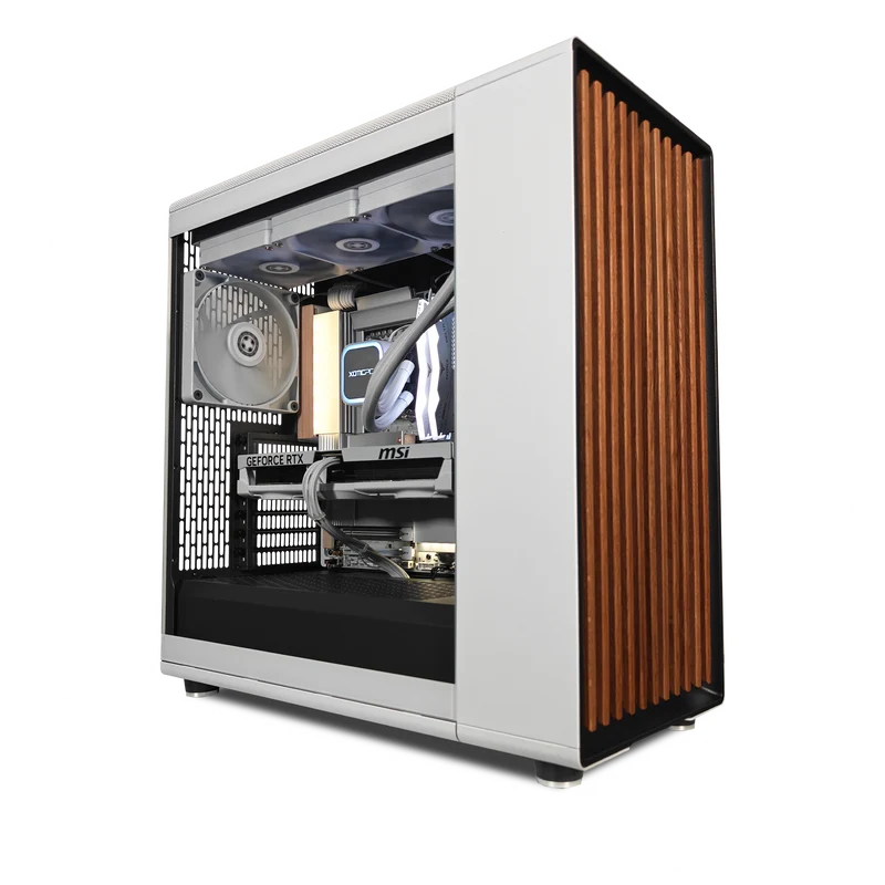 XOTIC PC North XL X3D Wood Ultimate Gaming PC, AMD Ryzen 7 9800X3D, NVIDIA GeForce RTX 5080, 32GB DDR5, 2TB SSD