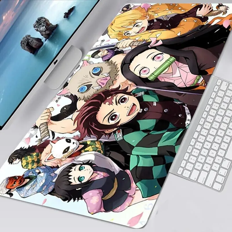 Tapis de souris Demon Slayer Equipe de tanjiro