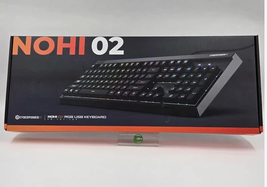 🛒 ⌨️ Clavier Gaming CyberPowerPC NOHI 02 - NEUF 🎮 RGB