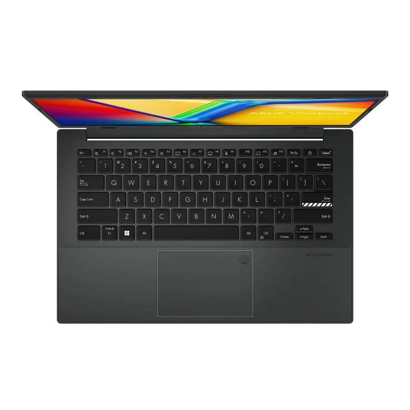 ASUS Vivobook Go 14 E1404FA-EB838W AMD Ryzen® 5 7520U Ordinateur portable 35,6 cm (14") Full HD 16 Go LPDDR5-SDRAM 512 Go SSD Wi-Fi 6E (802.11ax) Windows 11 Home Noir