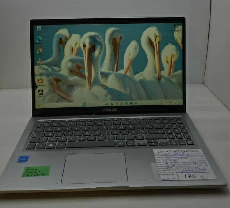 💻 Laptop ASUS X515M 15,6po AZERTY Celeron N4020 8Go SSD 256Go NVMe HDMI USB-C Win11 – Écran imparfait