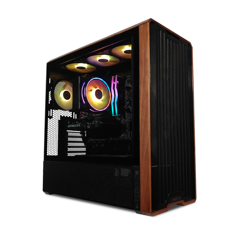 XOTIC PC Lancool Advanced Gaming PC, AMD Ryzen 5 5600GT, NVIDIA GeForce RTX 5060, 16GB DDR4, 1TB SSD