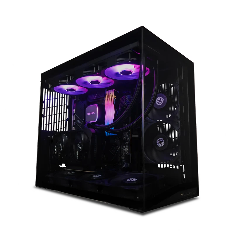 XOTIC PC O11D Mini Stealth Advanced Gaming PC, Intel Core i5-14400F, NVIDIA GeForce RTX 5060, 32GB DDR4, 2TB SSD